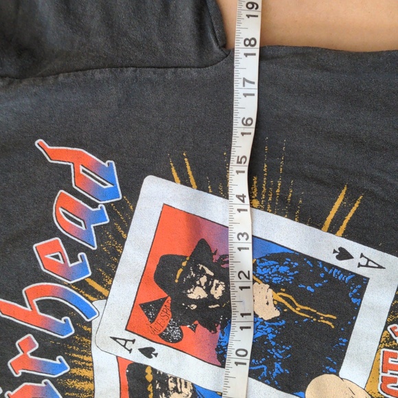 Motorhead Ace of Spades Distressed Off-Black T shirt Small - Picture 6 of 7